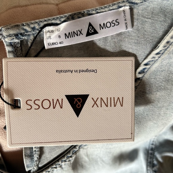 Minx & Moss Denim Dress - Picture 3 of 3